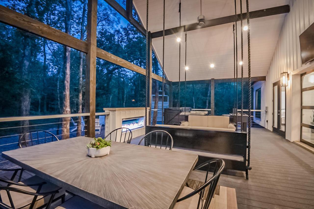 "The Barndo" 4Br Luxury Cabin, Hot Tub, Fire Pit, Bunks, Arcades, Playhouse! Broken Bow Extérieur photo